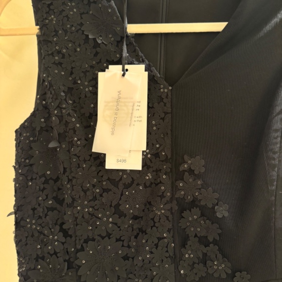 Crepe top with lace and sequins - Picture 4 of 4